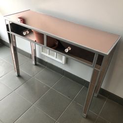 Mirrored Vanity/ Desk/ TV Stand - - BRAND NEW - Still In Original Box 