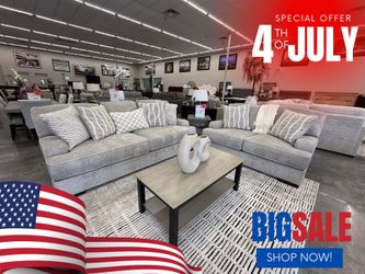 2 PC SOFA AND LOVESEAT