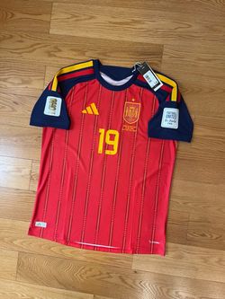 Authentic Adidas Spain LAMINE YAMAL 2026/27 home jersey (Size Large)