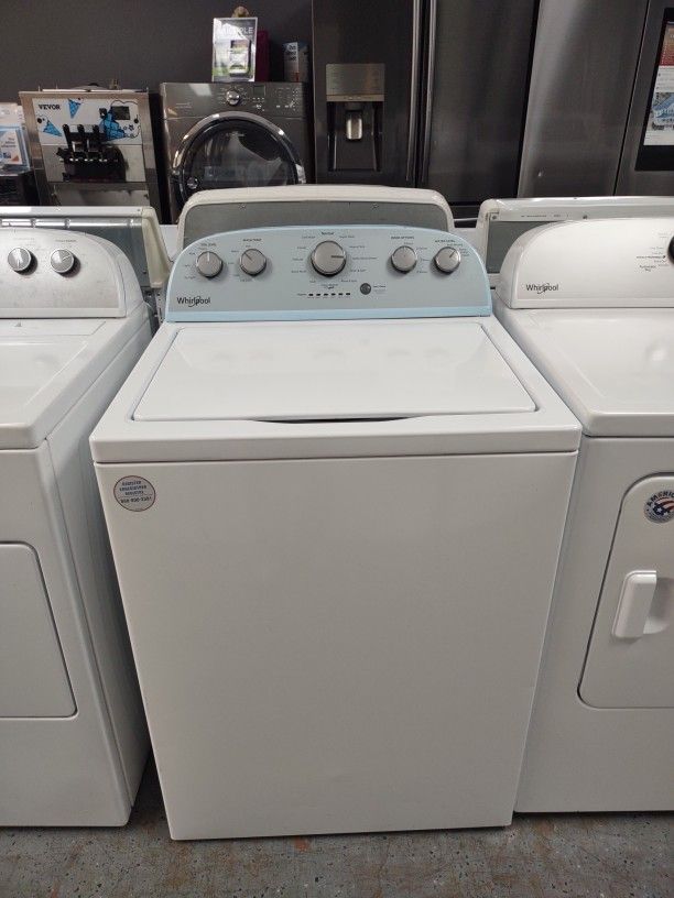 WHIRLPOOL WASHER AUTO SENSING DEEP WATER WASH RINSE OPTIONS