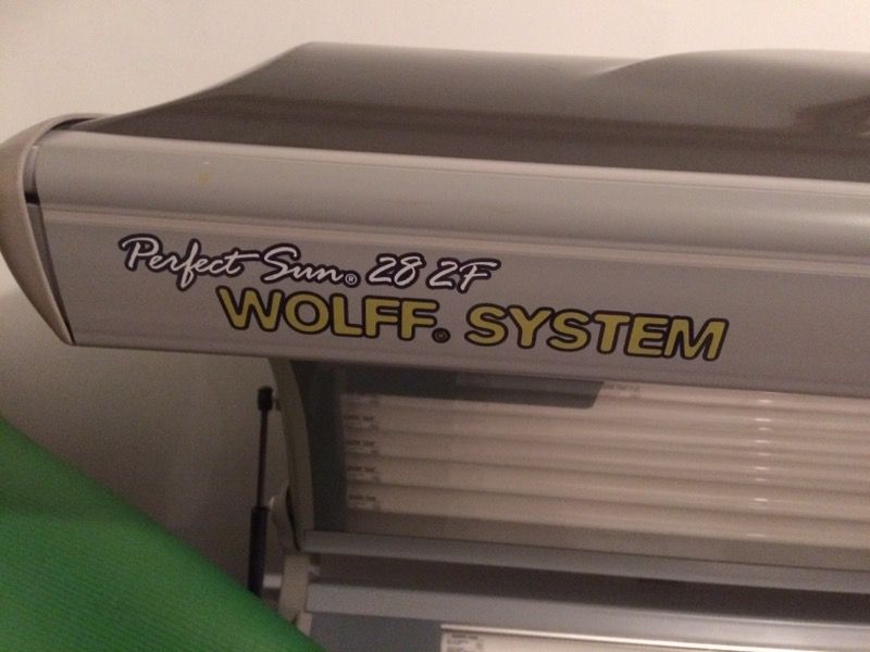Perfect Sun 28 2F Wolff Tanning bed