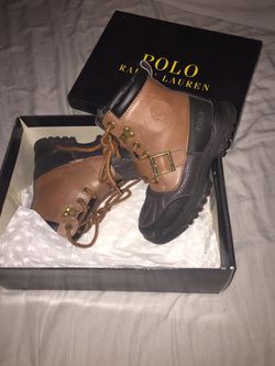 Kids size 12 polo boots