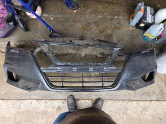 2020-2022 Nissan Versa front bumper