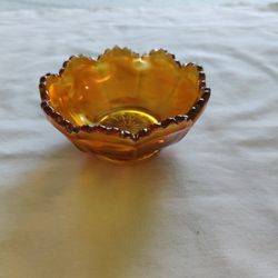Antique Carnival Glass Bowl