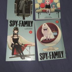 Spy x Family mamga vol 1-4