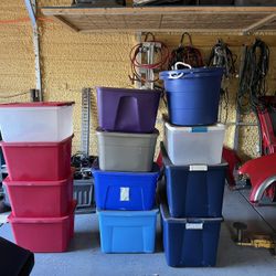 Totes and Utility Buckets