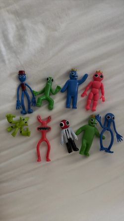 Rainbow Friends character figurines
