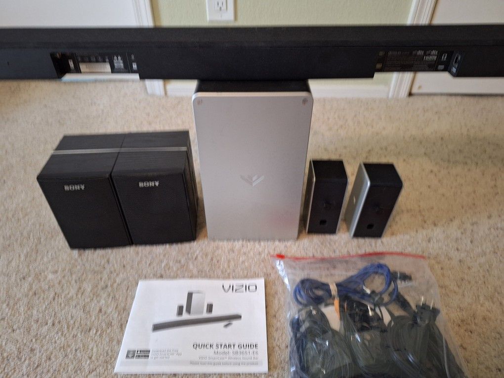 Vizio Soundbar Surround System