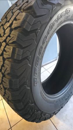 BFGOODRICH ALL-TERRAIN T/A KO2 BSW LT 255 70 18 117/114S 8PLY TIRE 70539 x1