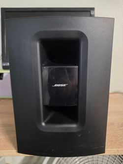 Bose Black SpeakerBose CineMate 1 SR Subwoofer Bass Module Speaker Tested Working