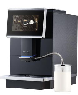 C11L Fully Automatic Espresso Machine – 15 Hot & Cold Coffees, Auto Clean Latte Go Milk System, Silent Brew, Quick Start, Ceramic Grinder （Black）