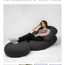 Moon Pod & foot Stool 
