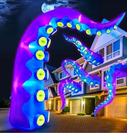14.3FT Giant Halloween Inflatables Octopus Tentacle