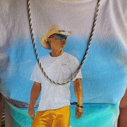 30" Sterling Silver Rope Necklace 