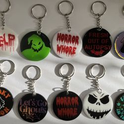Halloween Keychains 