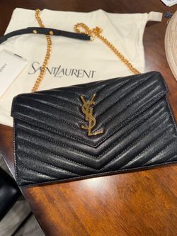 Yves Saint Laurent Chain Wallet