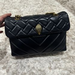 LEATHER KENSINGTON X BAG 