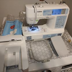 Brother Se 350 Touch Screen Sewing  Embroidery Machine