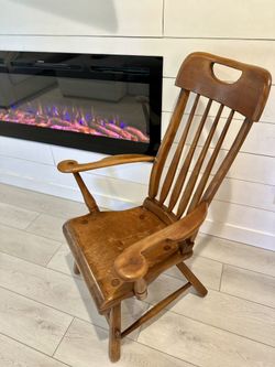 Vintage Solid Wood Armchair - 1940s Sikes Co / Herman de Vries