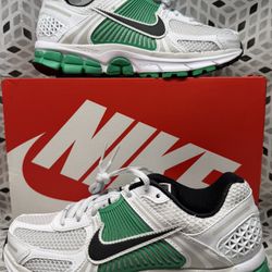 Women’s Nike Zoom Vomero 5 White/Stadium Green Size 6.5 & 7