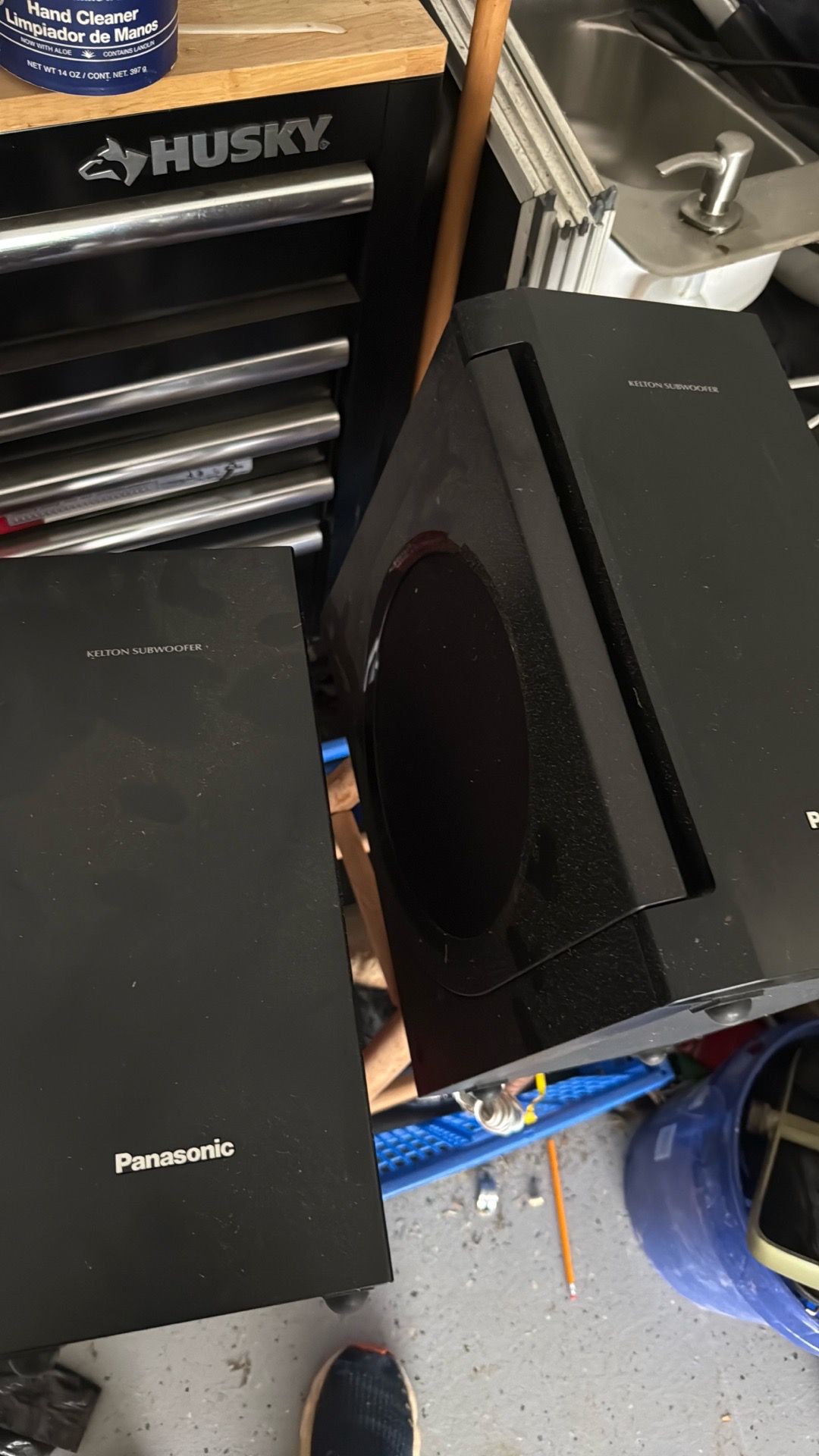 Panasonic brand Kelton subwoofers