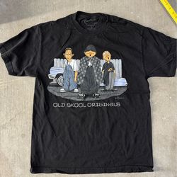 Black skater homies tshirt size large