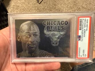 1996 metal jordan platinum portraits