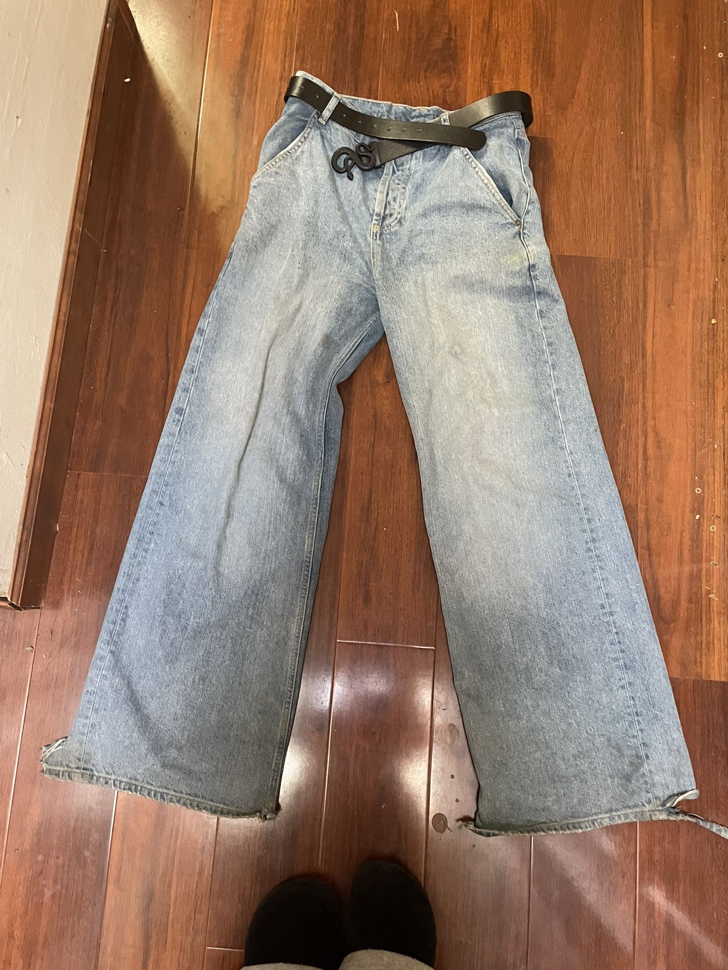 Light Blue Baggy Jeans