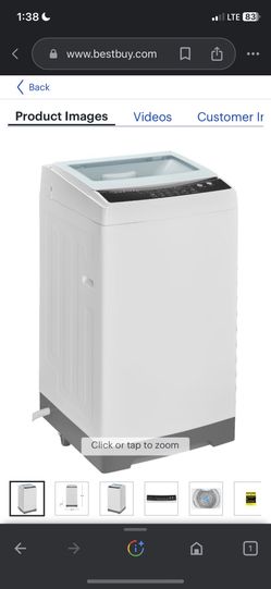 Compact Insignia Washing Machine 