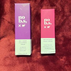 No B.S. Antioxidant COQ10 CREAM & DAY+NIGHT HYALURONIC CREAM