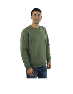 Mens sherpa-lined sweatshirt size M new