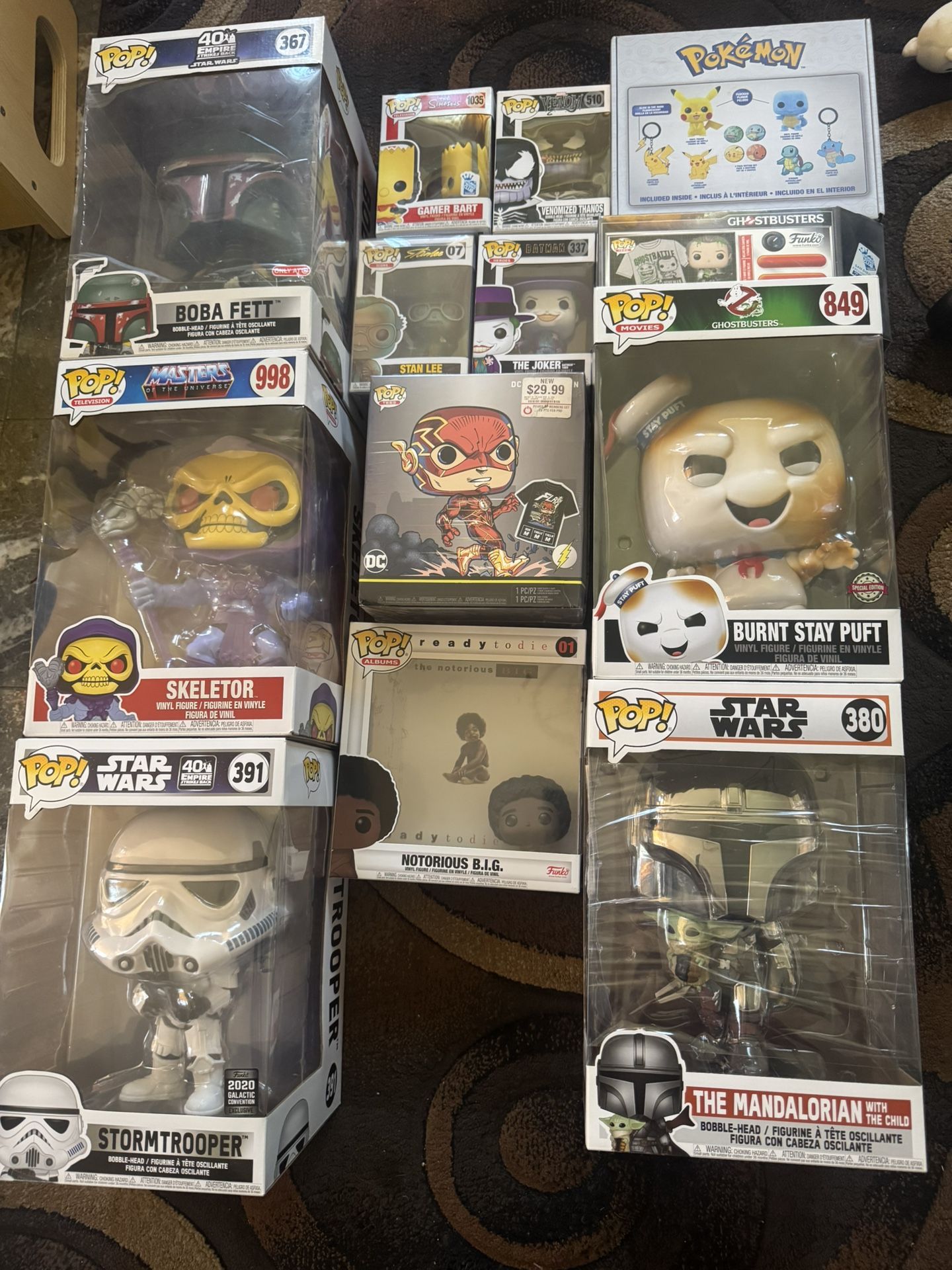 Funko Pop Lot Take All $200