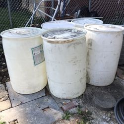 55-gallon glue sticks, $20 each, seven in total