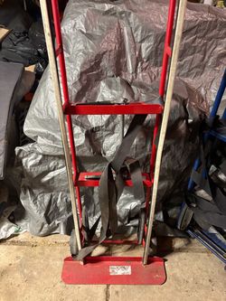 Heavy Duty Milwaukee Appliance Dolly with Ratchet Strap