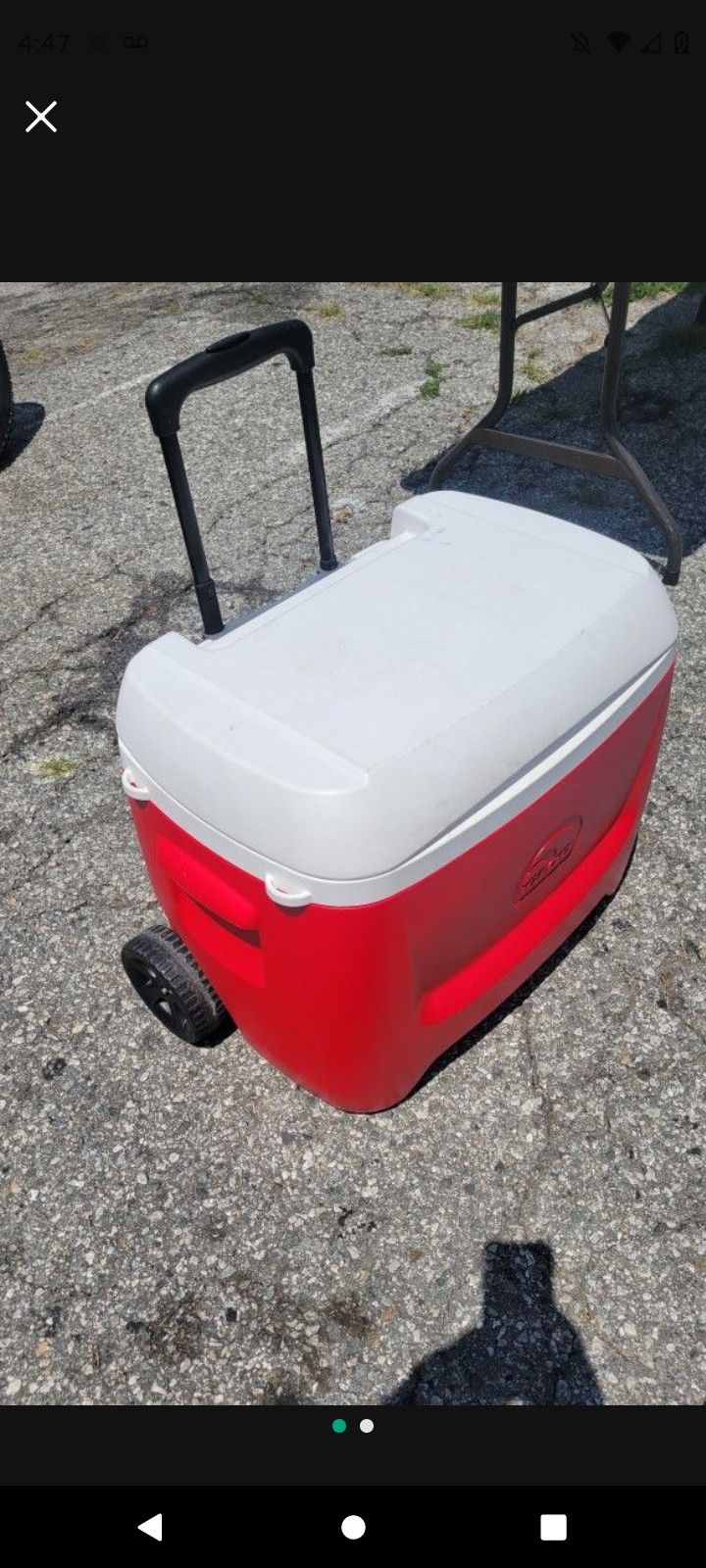 Igloo Ice Chest With Wheels