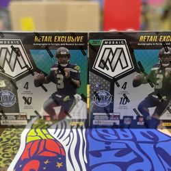 Panini 2021 Mosaic NFL Football Walmart Mega