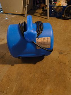 B-Air Blue Air Mover Blower Fan