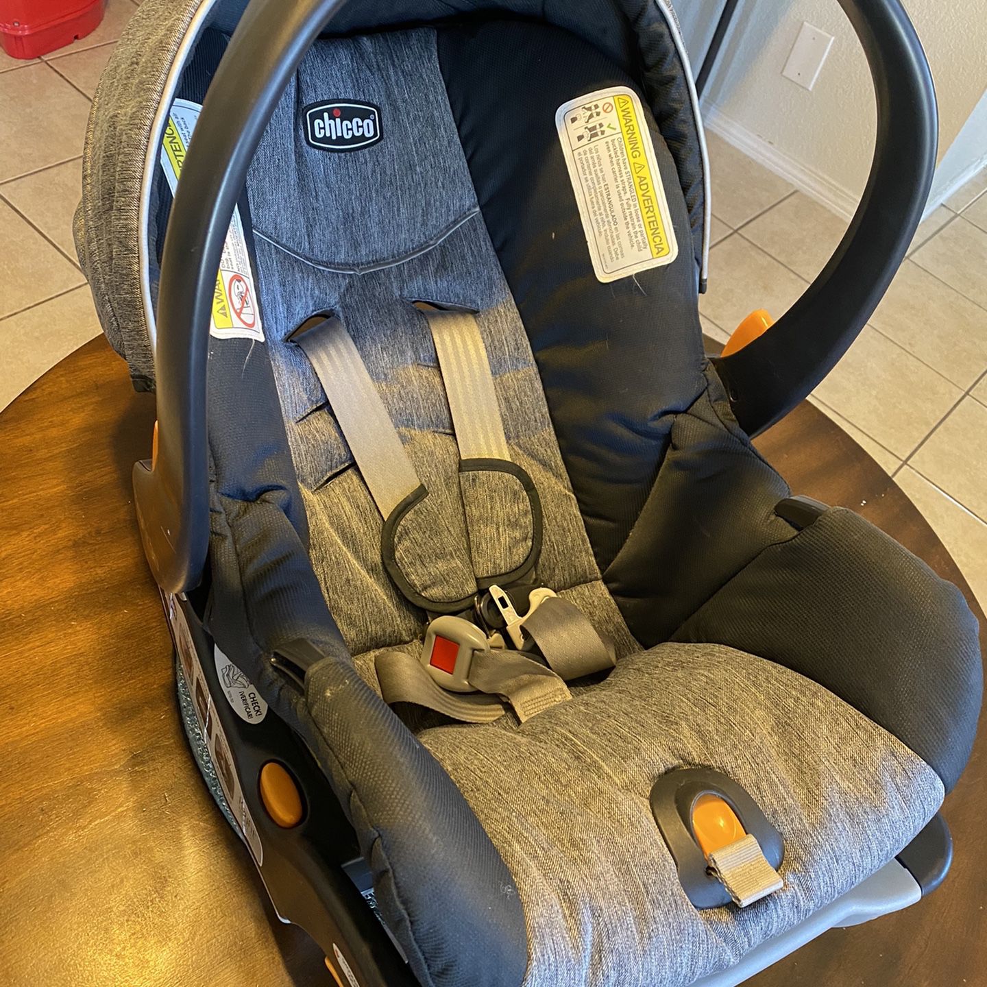 Chicco Brand infant car seat Baby 0-18 Months