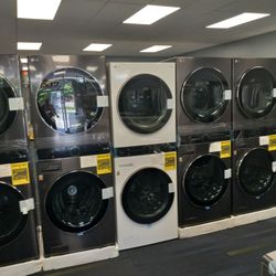 Brand NEW LG Appliances Twin Stacks Gas Or Electric Fridges Electric Stoves Front Loads 2 Year Warranty Included 30% Off Retail Prices 