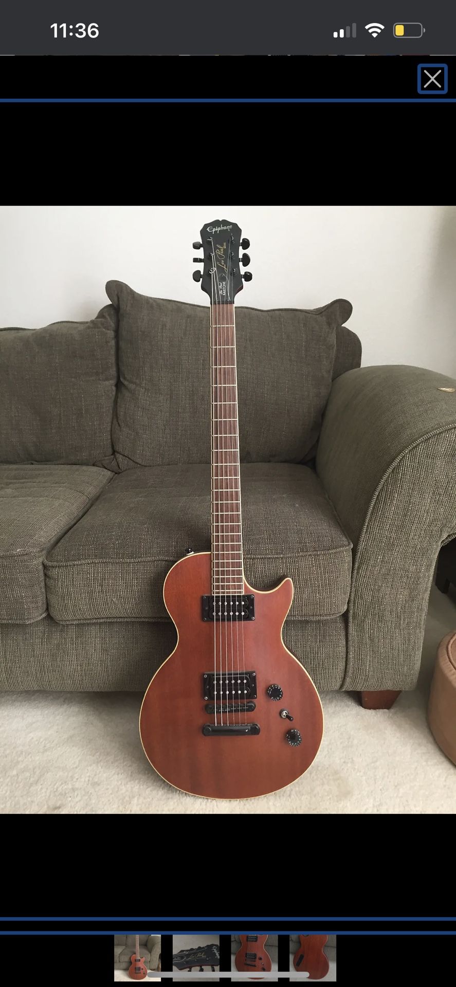 Epiphone Les Paul Baritone Colllection