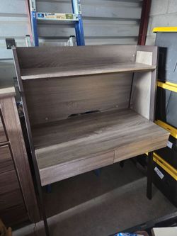 Desk and chair