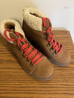 NWT Woman’s Time & True Chestnut Colored Winter Boots Size 7