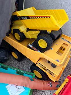Tonka Dump Truck Large Yellow Toy