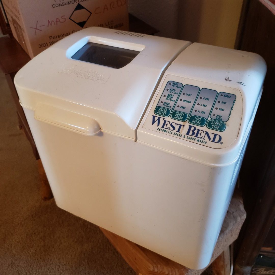 West Bend bread and dough maker