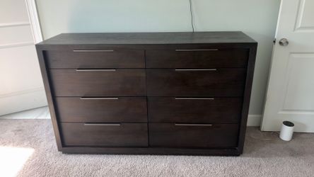 Solid wood modern Dresser