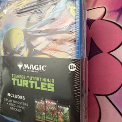 Magic the gathering ninja turtle tin $26