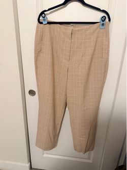 Nine West plaid pants