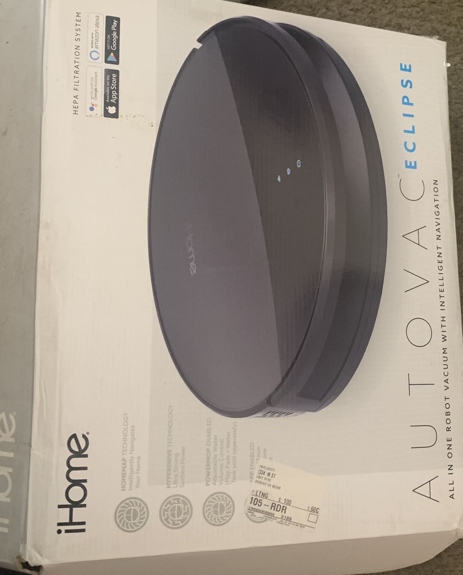iHome Autovac Eclipse (Smart Vacuum)