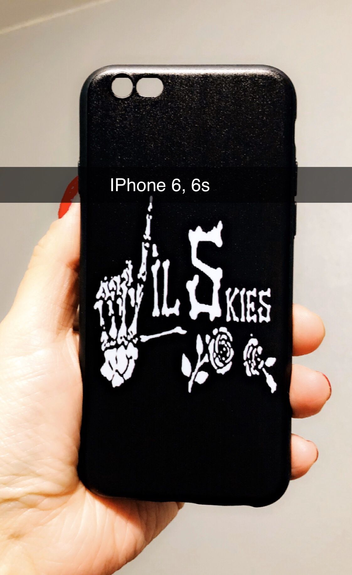 New cool regular iphone 6 or 6s case rubber lil skies rap hip hop hypebeast hype swag