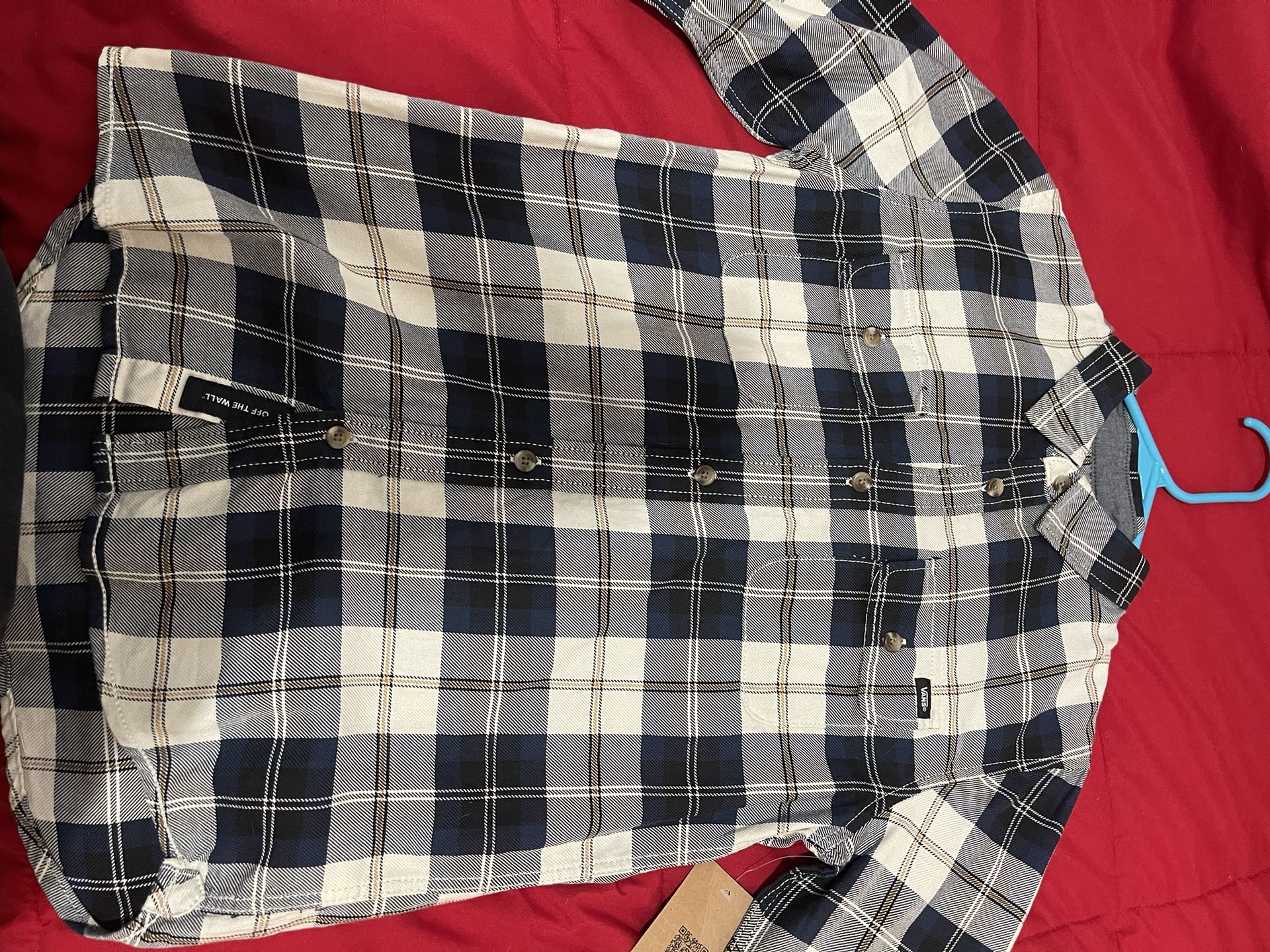 Boys Vans Button Up